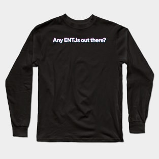 ENTJ MBTI Long Sleeve T-Shirt